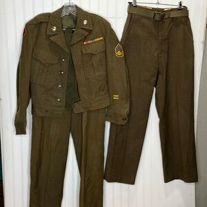 Warsaw Brothers WWII US Military Uniform Size 34 Regular